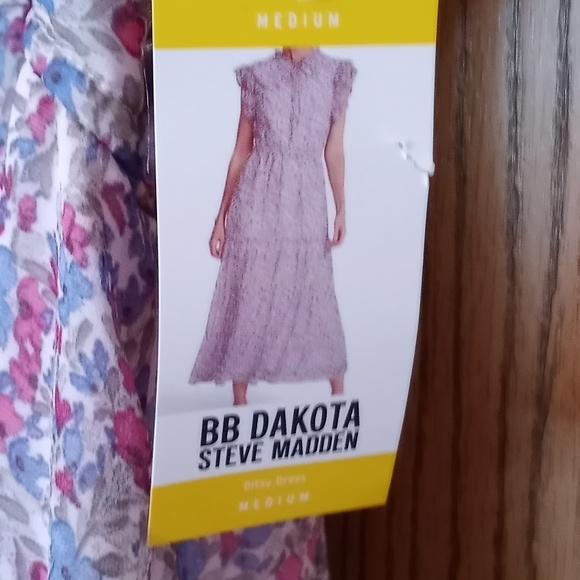 BB DAKOTA  MIDI DRESS SZM - Picture 4 of 9